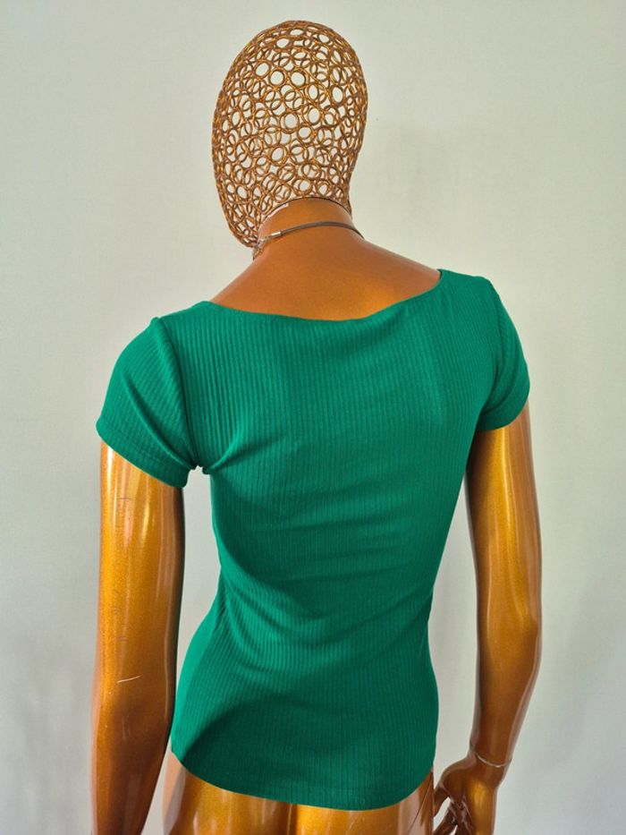 Tee-shirt Femme Vert - photo numéro 2