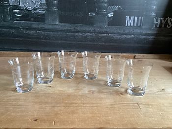 6 verres à porto
