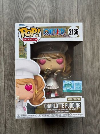 Figurine FUNKO POP - Charlotte Pudding 2136 – One Piece – Édition Limitée