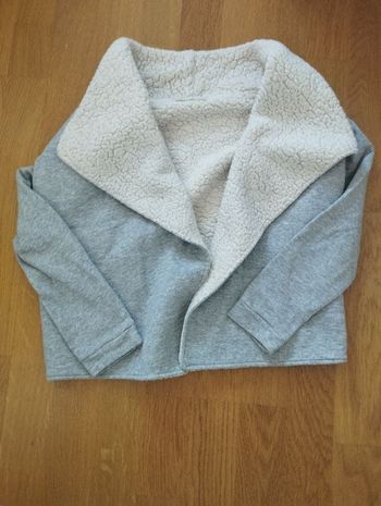 Veste blouson molletonnée fille 12 ans