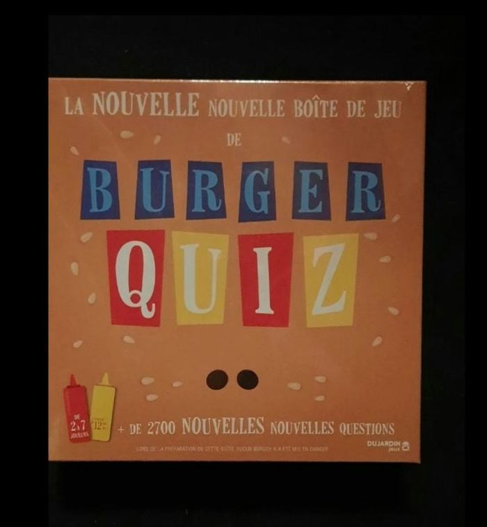 Burger quiz