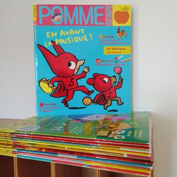 Lot de 12 magazines enfant : Pomme d'Api 