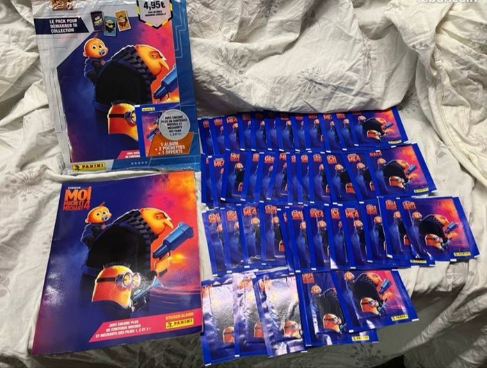 Kit panini stickers Moi moche et méchant 4