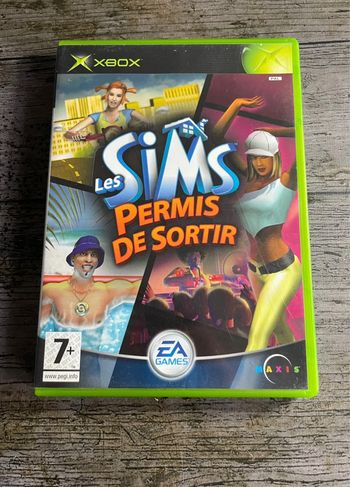 Les Sim’s Permis De Sortir - Xbox Sans Notice Version Francaise Microsoft