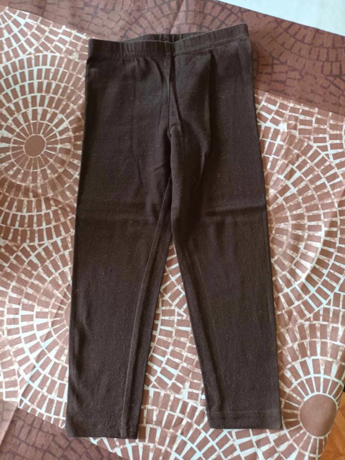 tee shirt ou tunique + leggings fille 24 mois plus - photo numéro 2