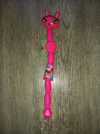 bracelet bizu rose lapin