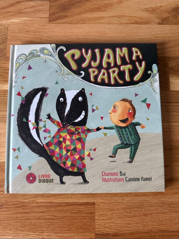 Pyjama party livre sonore