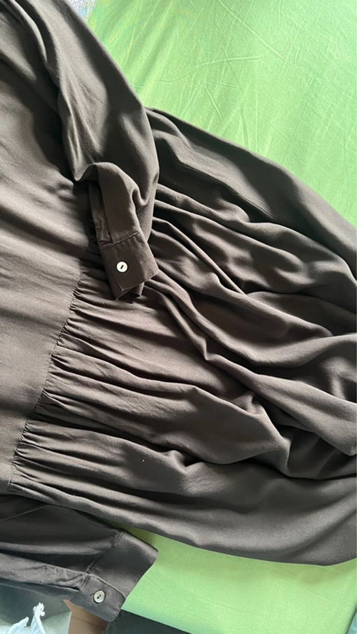 Tunique chemise femme noire H&M taille 40 - photo numéro 5