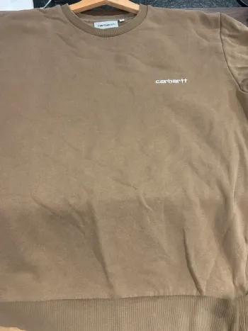 carhartt sweat marron taille L