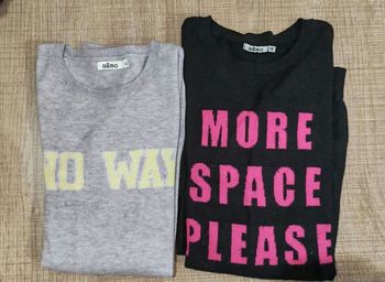 Lot de 2 pulls fins filles 12 ans