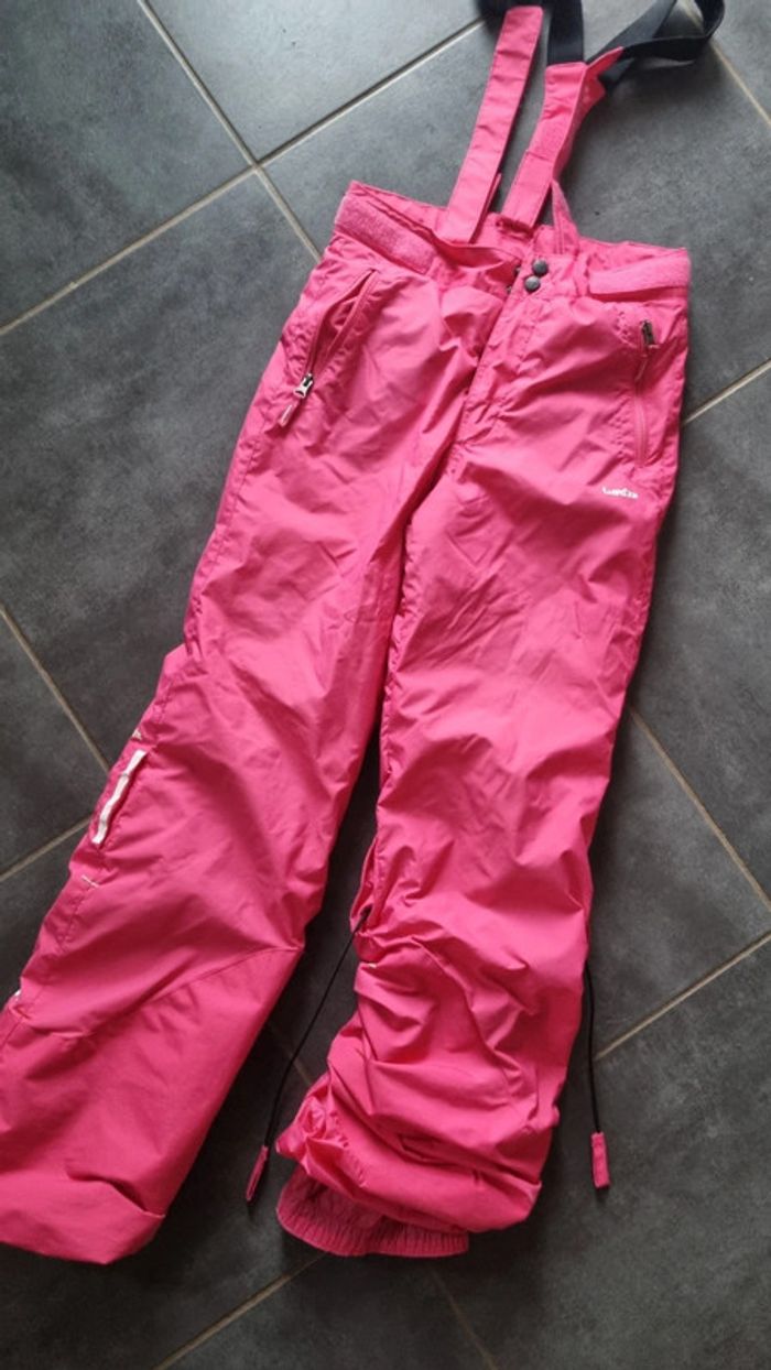 Pantalon de ski 12 ans Décathlon Wedze réglable