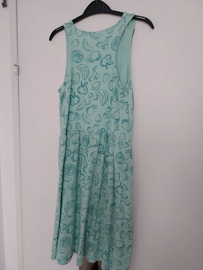 Ŕobe en coton verte T12/13 ans - photo numéro 3