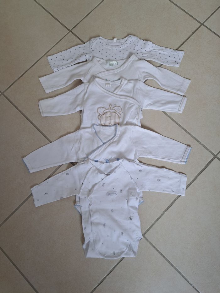 🧸Lot de bodies 1 mois 🧸