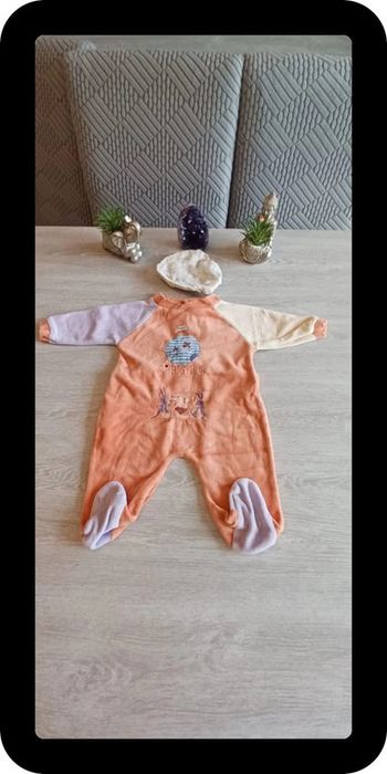 Pyjama velours 3 mois