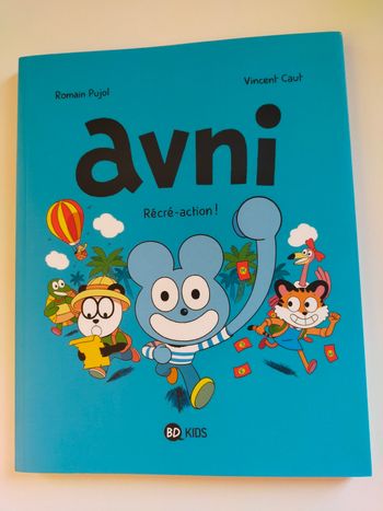 BD Kidfs "Avni" Récré action -Tome3