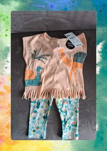 Ensemble 2 pièces 12 mois neuf
