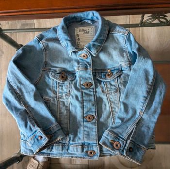 Veste jean mixte 2 ans a pressions