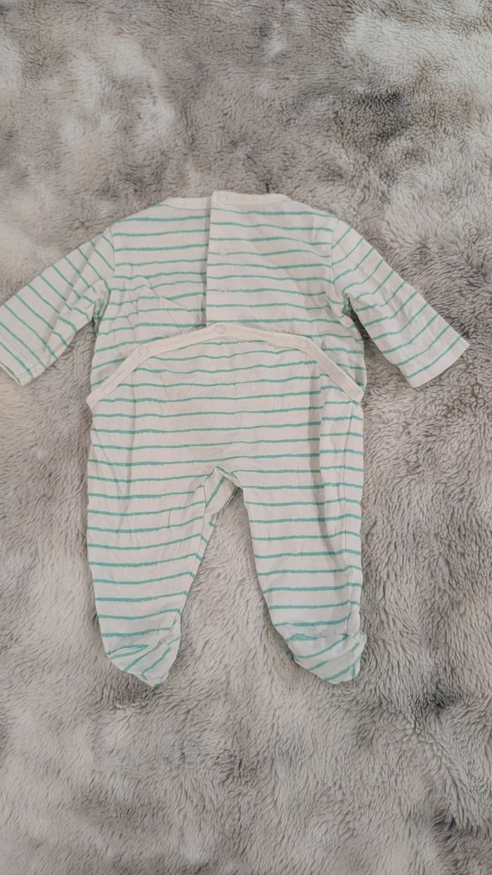 Pyjama Grain de Blé taille 1 mois - photo numéro 3