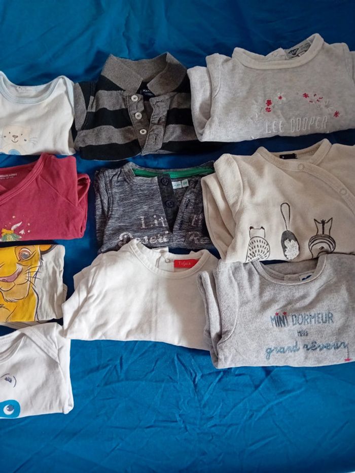 Lot bodie / pyjama /garçon 6 mois - photo numéro 3