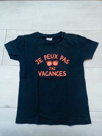 Tee-shirt manches courtes 5 ans