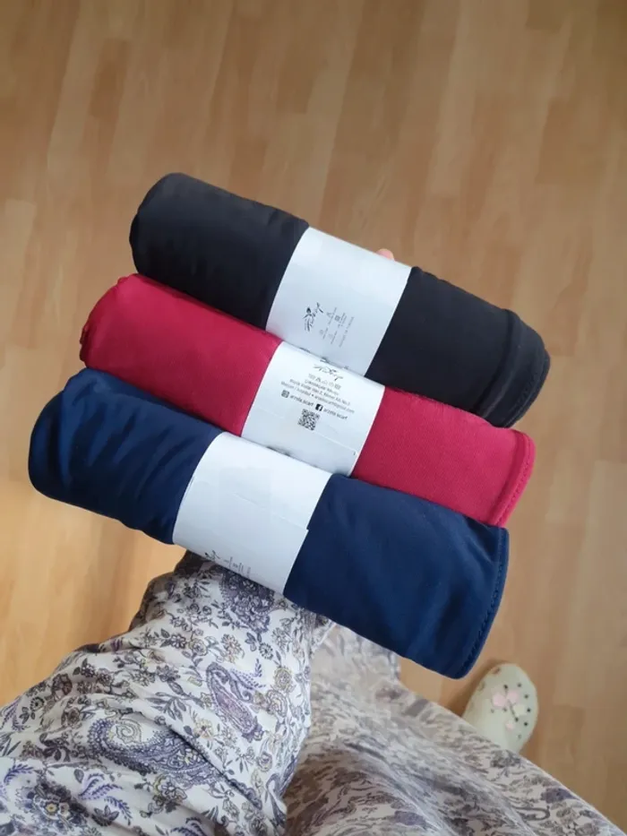 Foulard hijab jersey premium luxe - photo numéro 5