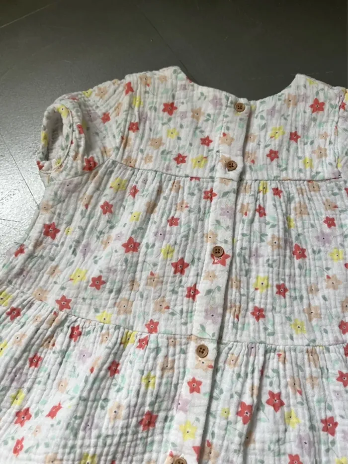 Robe gaze de coton 24 mois - photo numéro 2