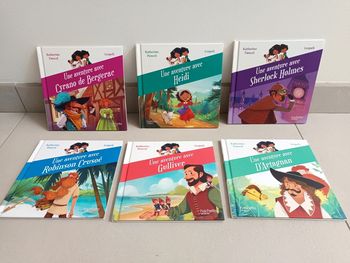 Livres Une aventure avec (lot de 6)