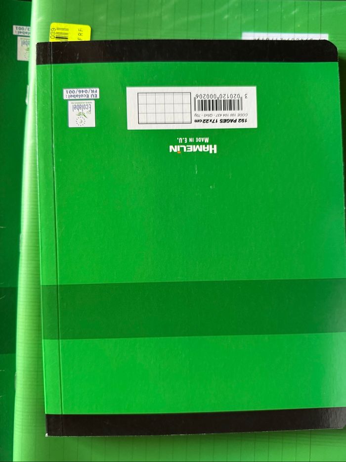 Lot de cahier grand format - photo numéro 9