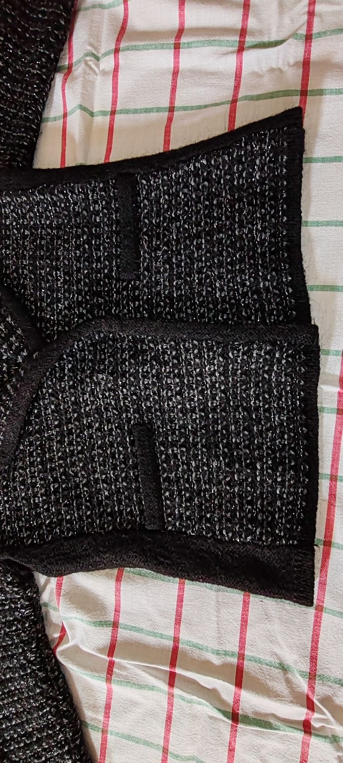 Veste fantaisie courte en laine - photo numéro 4