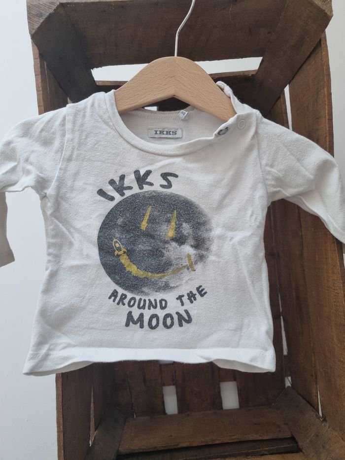 Tee shirt manches longues IKKS - photo numéro 1