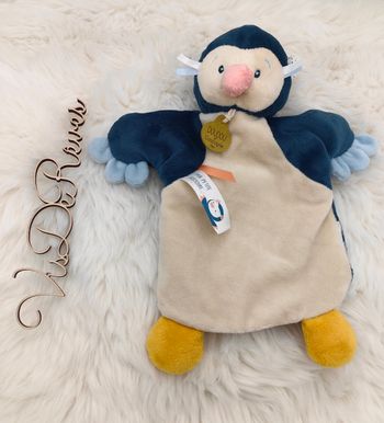 Doudou Marionnette Pingouin Doudou et Compagnie DC4006 Ma Petite Histoire