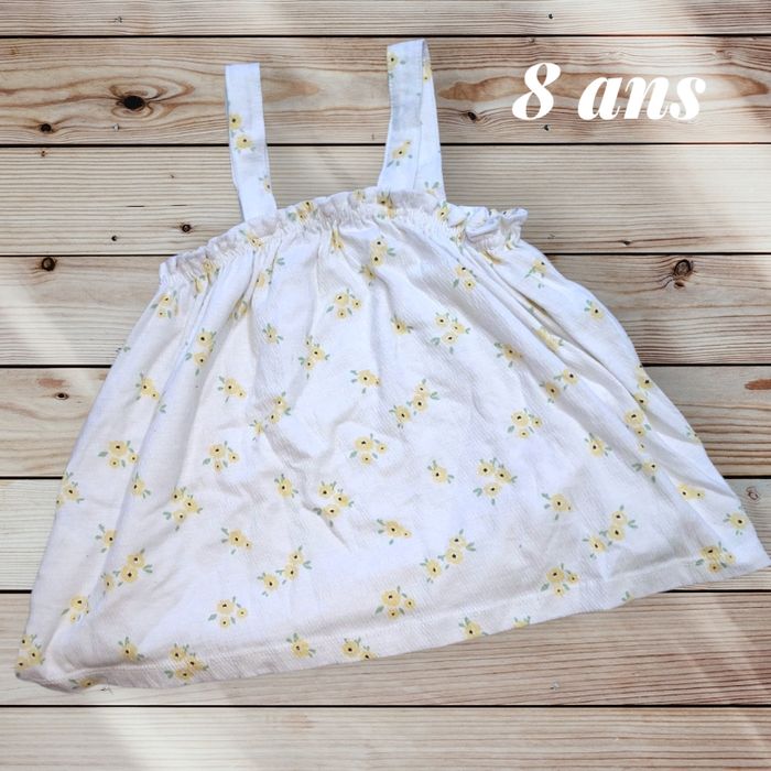 Débardeur avec fleurs