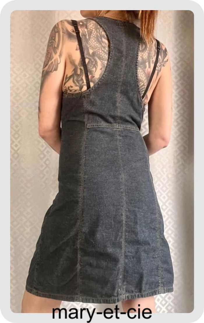 SOLDÉ - Robe en jean’s 100% coton - taille L - Naf Naf - photo numéro 3
