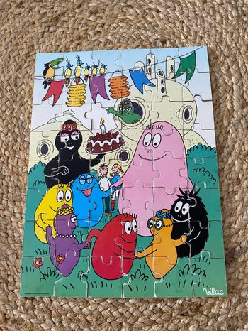 Puzzle en bois Barbapapa
