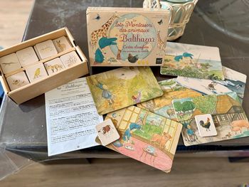 Loto Montessori des animaux – Balthazar – 48 cartes – Très bon état