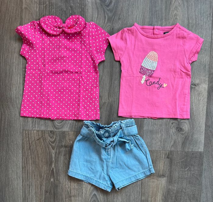 Lot printemps été taille 6 mois (17 articles) orchestra Lee Cooper Kiabi H&M cadet Rousselle - photo numéro 11