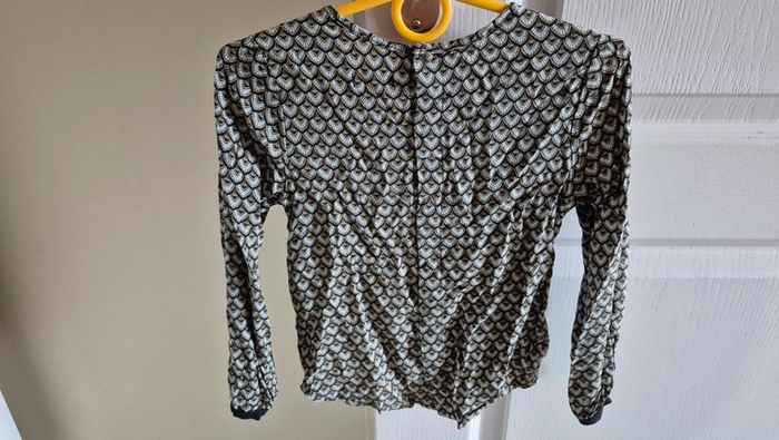 Blouse imprimé géométrique Ikks 4ans - photo numéro 2