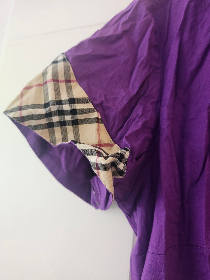 Chemise violette Laura Lancetti - photo numéro 3