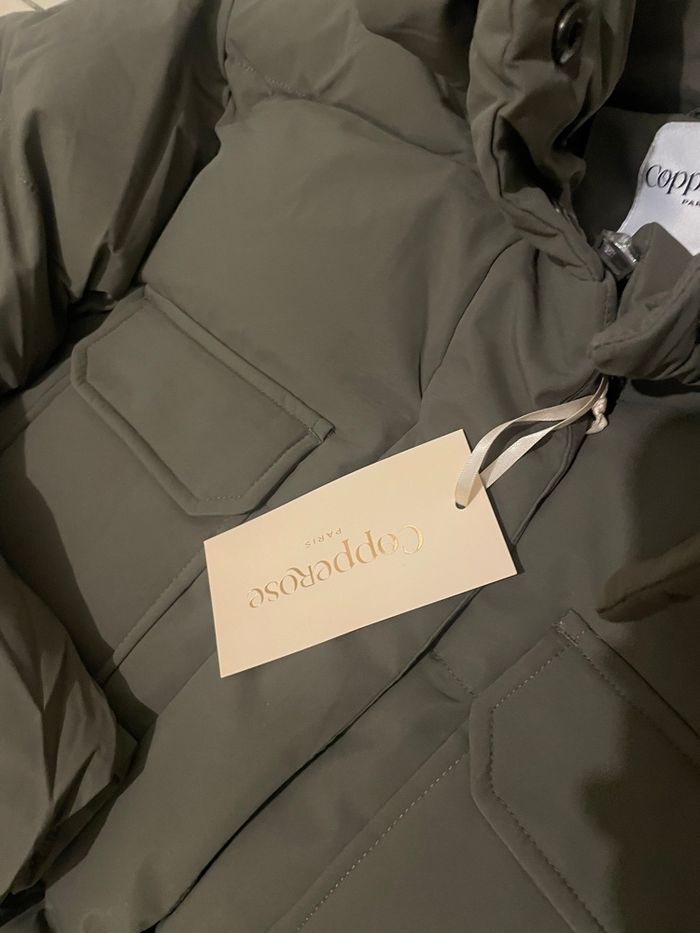 Doudoune longue Copperose gris taupe – Confort et chaleur avec style - photo numéro 8