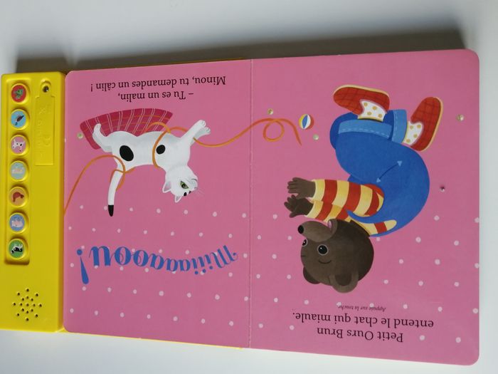 livre sonore petit ours brun - photo numéro 7