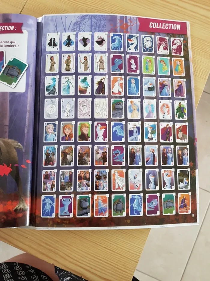 Classeur + cartes reine des neiges 🔄 - photo numéro 11