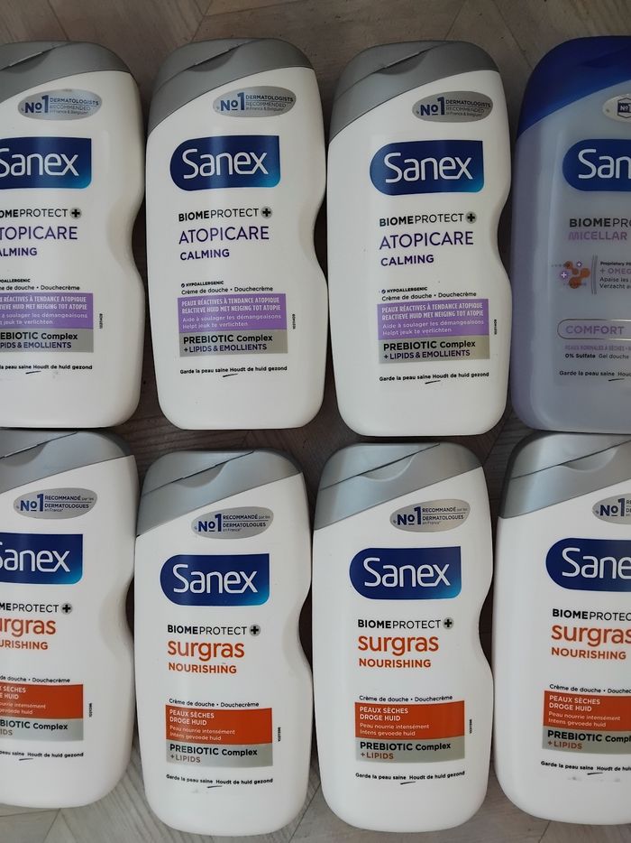 Gel douche sanex