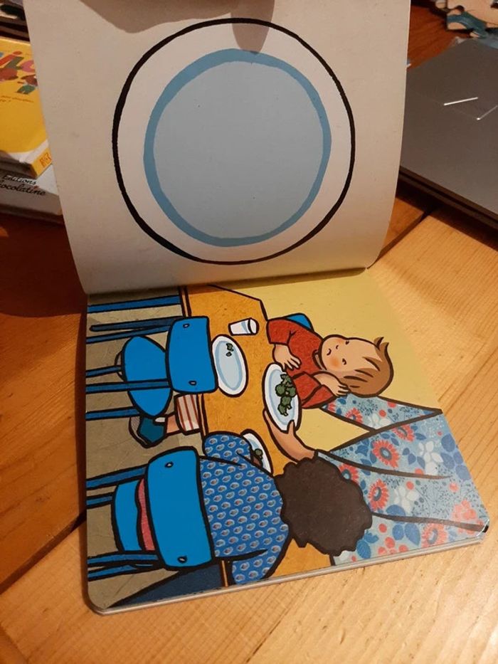 Livre Les images de lou et mouf : le repas .Ecole des loisirs - photo numéro 3