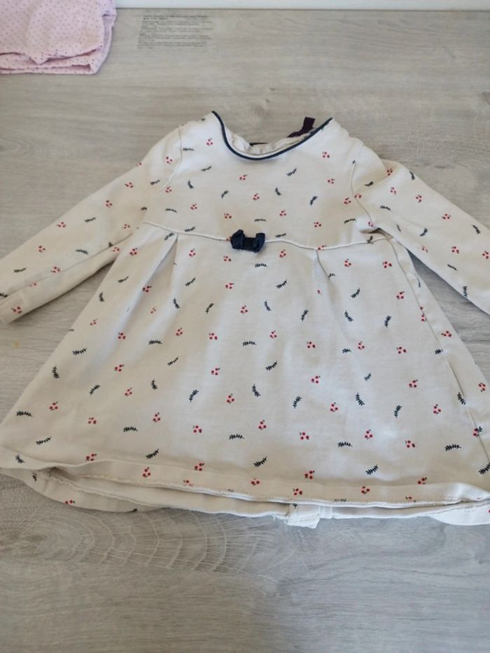 Robe à longues manches