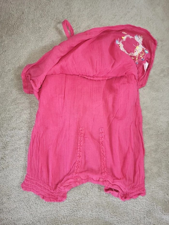 Combishort fille été 3 mois La Compagnie des Petits - photo numéro 2