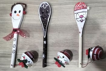 Lot de 3 décos de Noël