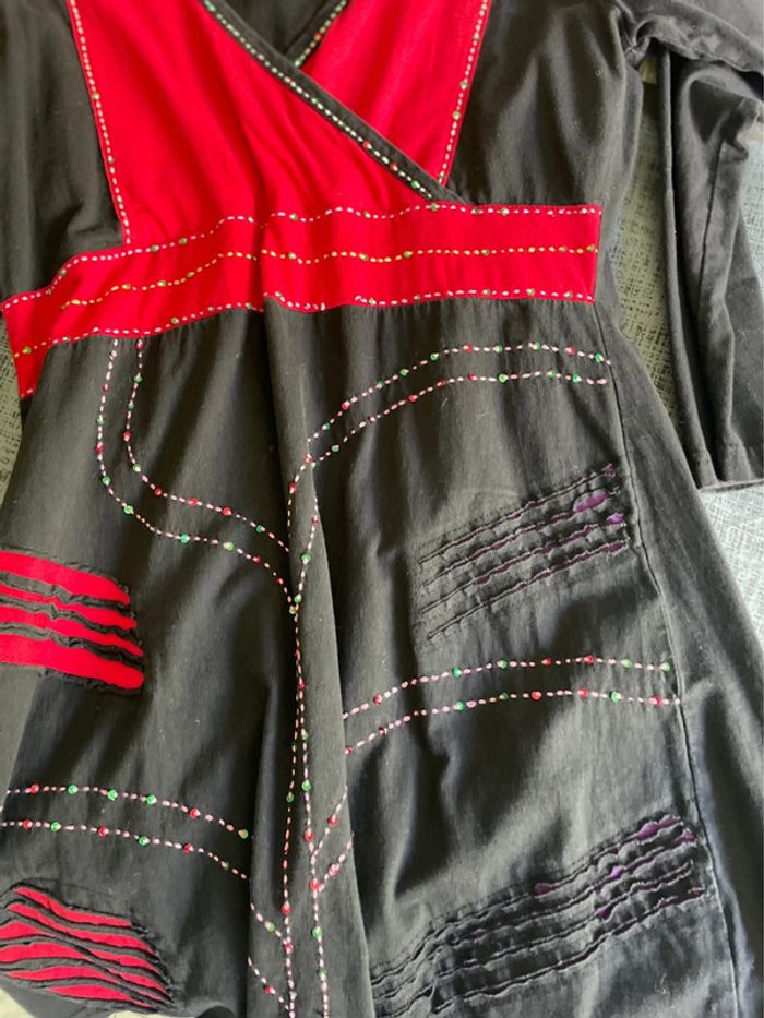 Robe aller simplement 38 coton vintage - photo numéro 4