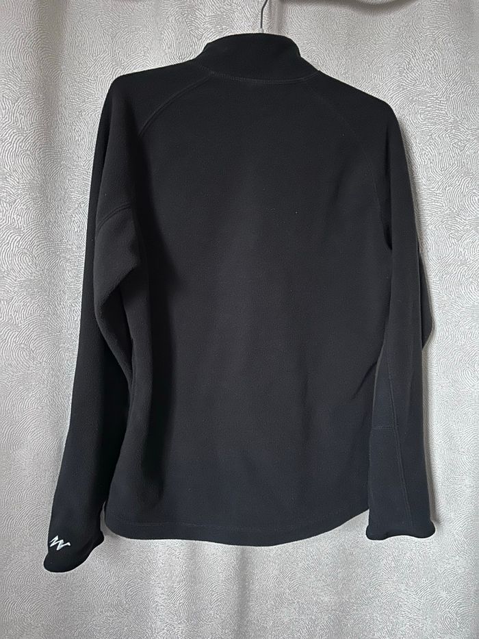 Pull camionneur polaire noir XS Quechua Novadry Decathlon - photo numéro 6