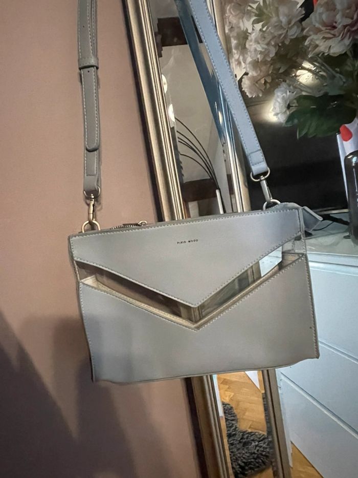 Sac à bandoulière bleu clair pixie mood - photo numéro 6