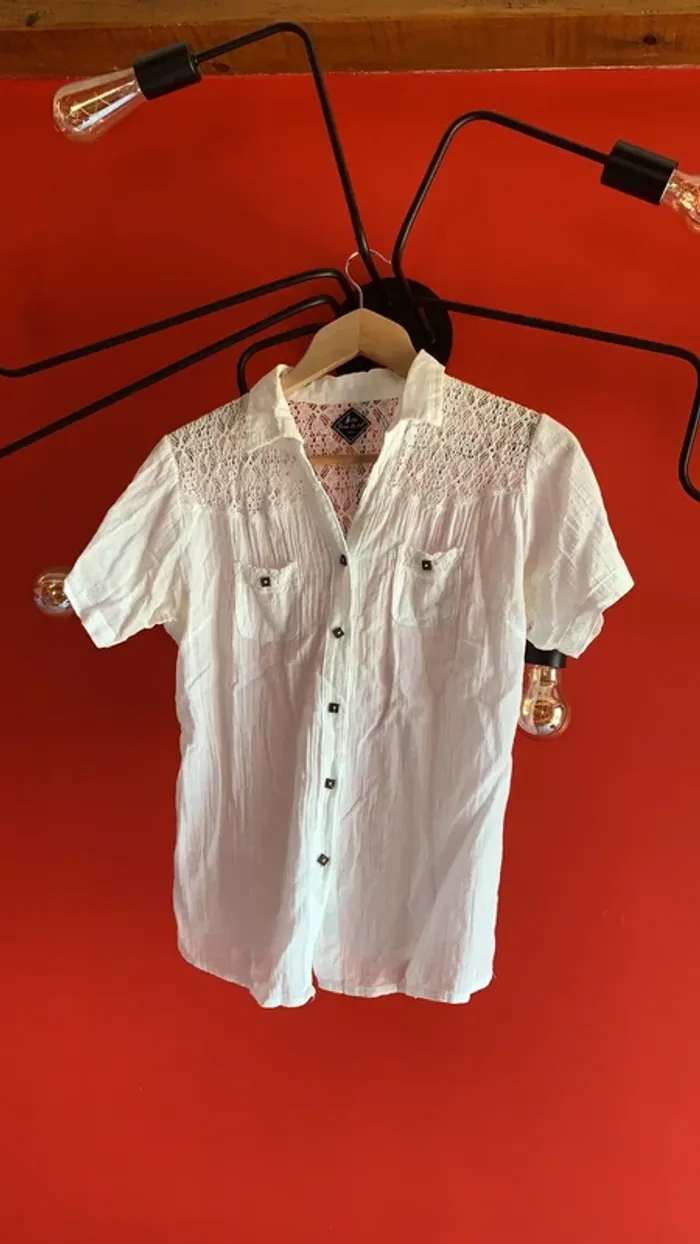 chemise femme Blanc du Nil